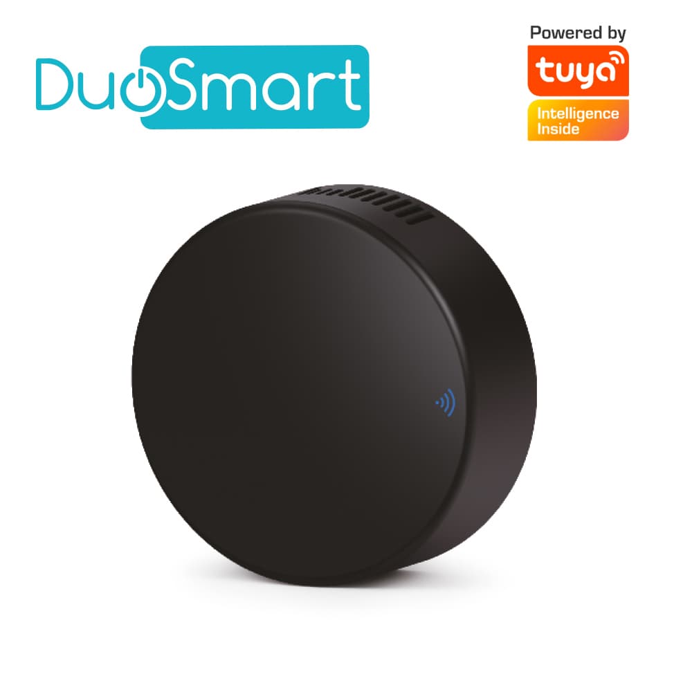 MODULO IR + RF WIFI 2.4GHZ DUOSMART L20 CONTROLA EQUIPOS QUE USEN CONTROL REMOTO INFRARROJO Y RADIO FRECUENCIA COMPATIBLE CON APP DUOSMART
 - Miniatura 2