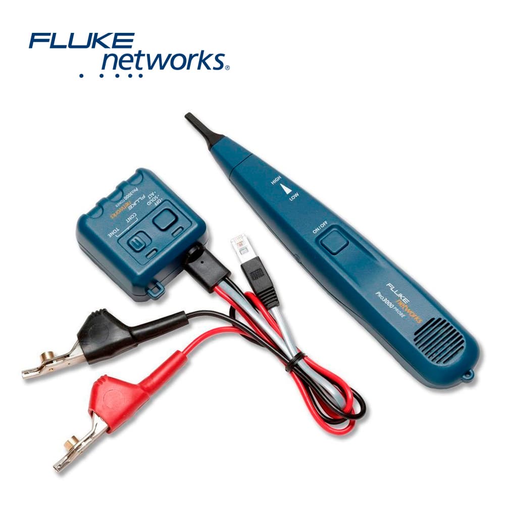 GENERADOR Y SONDA DETECTOR DE TONOS PRO3000 FLUKE NETWORKS 26000900 PARA RASTREO DE SEÑALES ANALOGICAS EN REDES NO ACTIVAS  - Miniatura 2