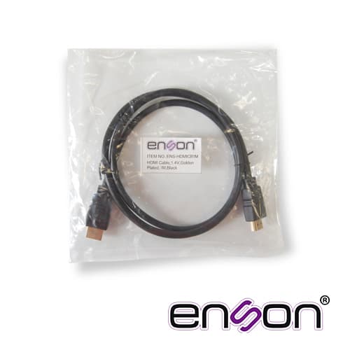 CABLE DE VIDEO HDMI ENSON ENS-HDMICB1M 1MT MACHO-MACHO VERSION 1.2 RECOMENDADO PARA SISTEMAS DE VIDEO VIGILANCIA - Miniatura 5