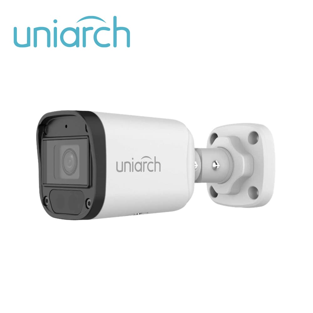 CAMARA IP BULLET UNIARCH IPC-B122-APF28K / 2MP / LENTE-2.8MM / DWDR / IR30M / MICROSD128GB / MICROFONO-INTEGRADO / DIGITAL-DEFOG / MOTION-DETECTION / ONVIF / IP67 / 3-AXIS / ULTRA265 / POE-AF / 12 VCD - Miniatura 2