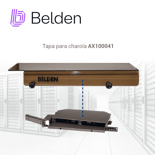 TAPA PARA CHAROLA FIBRA BELDEN AX100045 - Miniatura 3