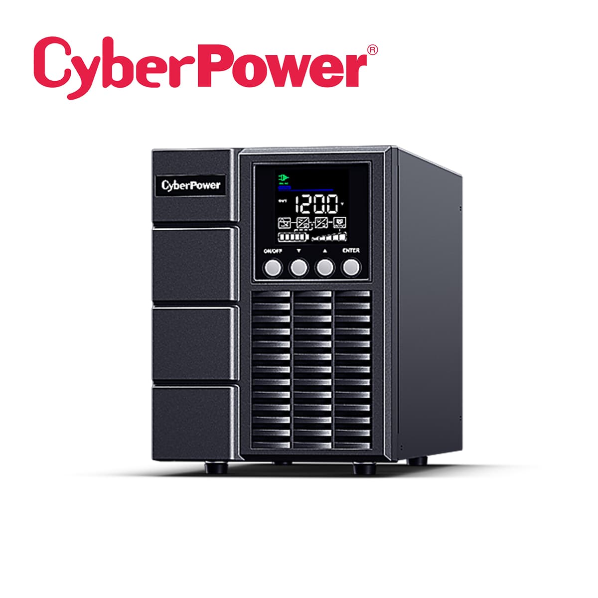 UPS OLS1000A 1000VA / 900W ONLINE DOBLE CONVERSION 120 VCA ONDA SENOIDAL PURA 4 CONTACTOS NEMA 5-20R - Miniatura 2