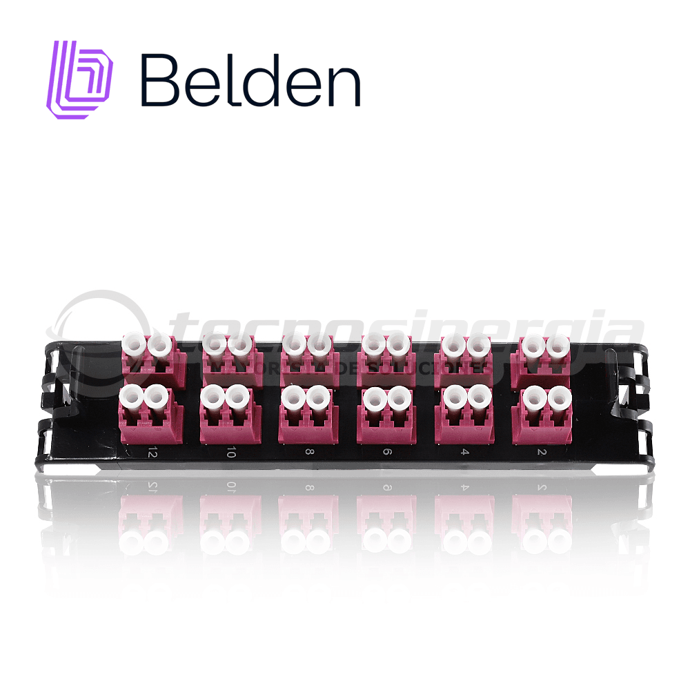 FRAME FX ECX MULTIMODO BELDEN FF4X12LD / OM4 / ERIKA VIOLETA / LC DUPLEX / 12 PUERTOS - Miniatura 5