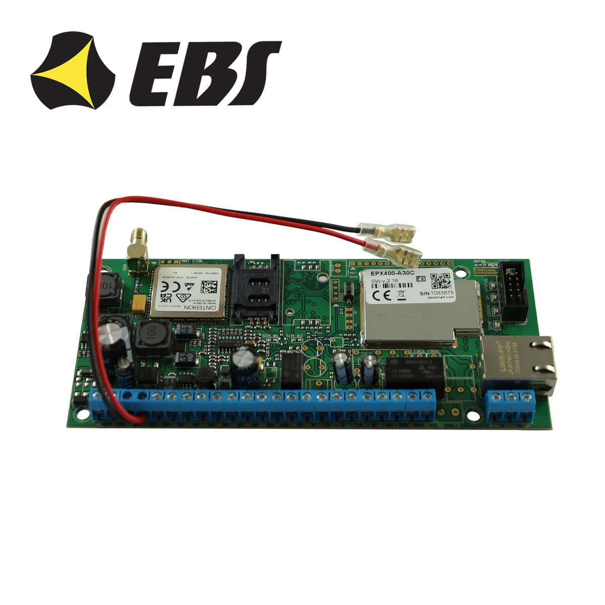 COMUNICADOR IP-GSM 4G UNIVERSAL EBS EPX400-A30C APP INTEGRADA SIN COSTO. INCLUYE ANTENA - Miniatura 2