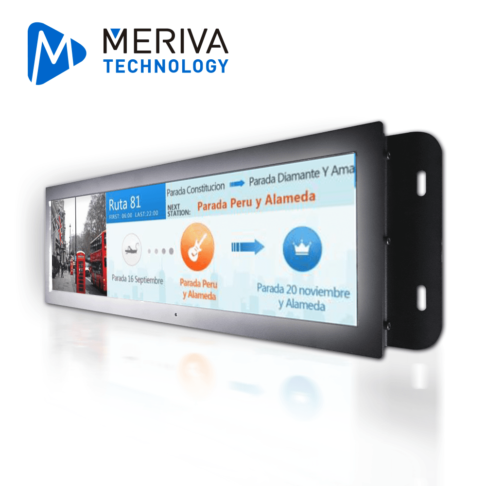 DISPLAY DE PASAJEROS PARA SOLUCION EN AUTOBUS STREAMAX ML16MAX-286 / 28.6 PULGADAS / CONECTOR DJ7031-6.3-21 / FIJACION EN TECHO O PARED COLGANTE / PARA ANUNCIAR PARADAS, ESTACIONES Y TIEMPO / SISTEMA OPERATIVO ANDROID - Miniatura 3