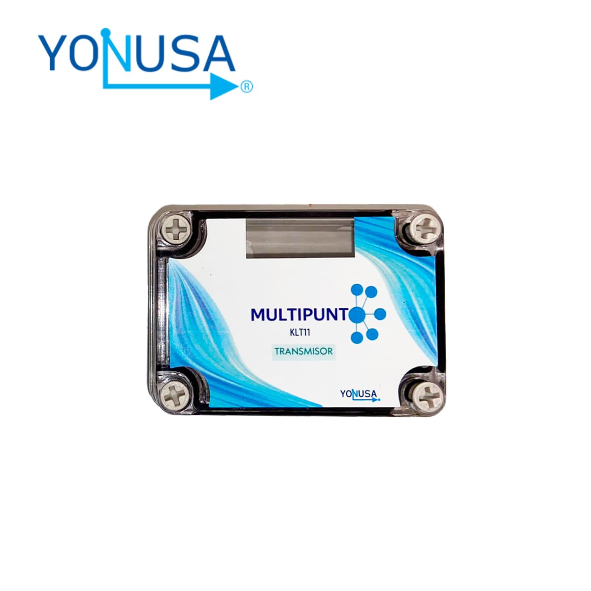 TRANSMISOR PARA SOLUCION MULTIPUNTO YONUSA KLT11. ALCANCE APROXIMADO 1000 M. SOBRE LINEA DE VISTA, FRECUENCIA DE 915MHZ, VOLTAJE DE ENTRADA 12VDC, CAPACIDAD DE RELEVADOR 16A. 250 VAC(INRUSH50A). - Miniatura 2