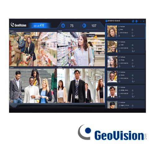 LICENCIA SOFTWARE GEOVISION GV-AI FR / 8 CANALES / ONVIF / TERCEROS  / DONGLE USB (USAR SOLO CON GV-VMS V18 PARA GRABAR) - Miniatura 2