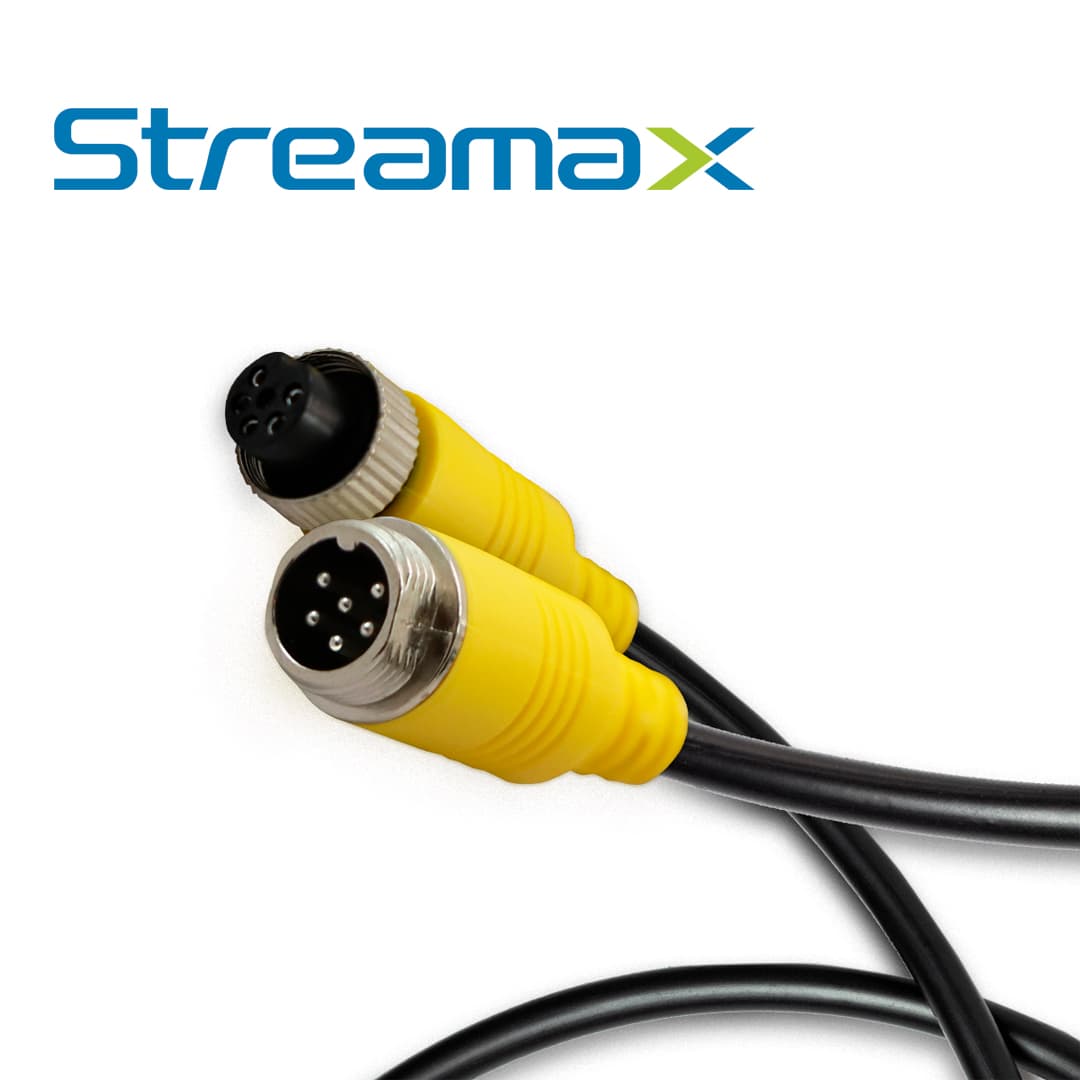 CABLE DIN DE AVIACION SERIE ECO MERIVA TECHNOLOGY MCBEIP50 / 6 PINES / 5 METROS / COMPATIBLE CON CAMARAS IP - Miniatura 5