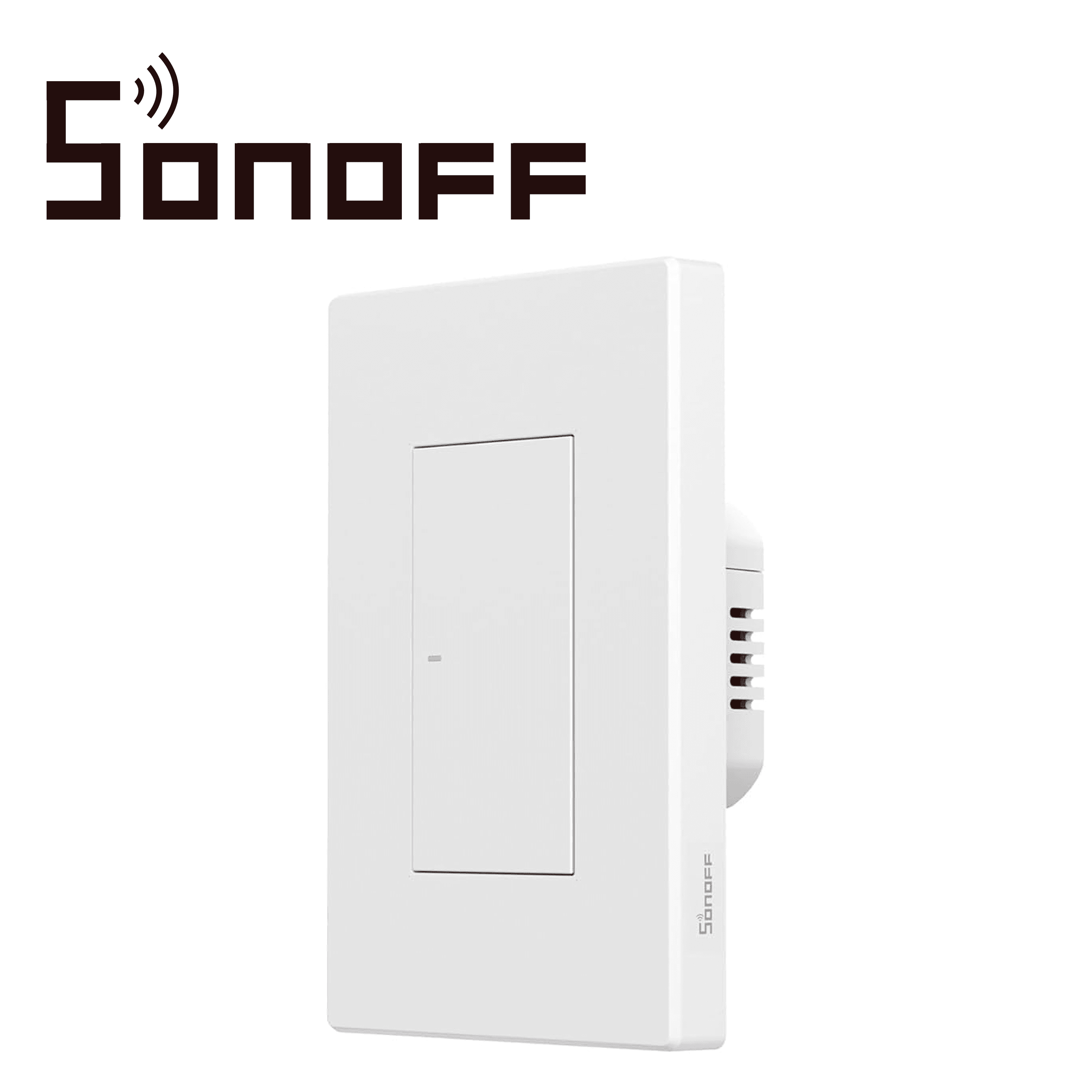 APAGADOR DE PARED TOUCH SONOFF M5-1C-120W / 1 CANAL ON/OFF/ MATTER/ WIFI 2.4GHZ / COMPATIBLE CON GOOGLE HOME / ALEXA/ APPLE HOME / SMARTTHINGS / HASTA 10 AMP TOTALES - Miniatura 2